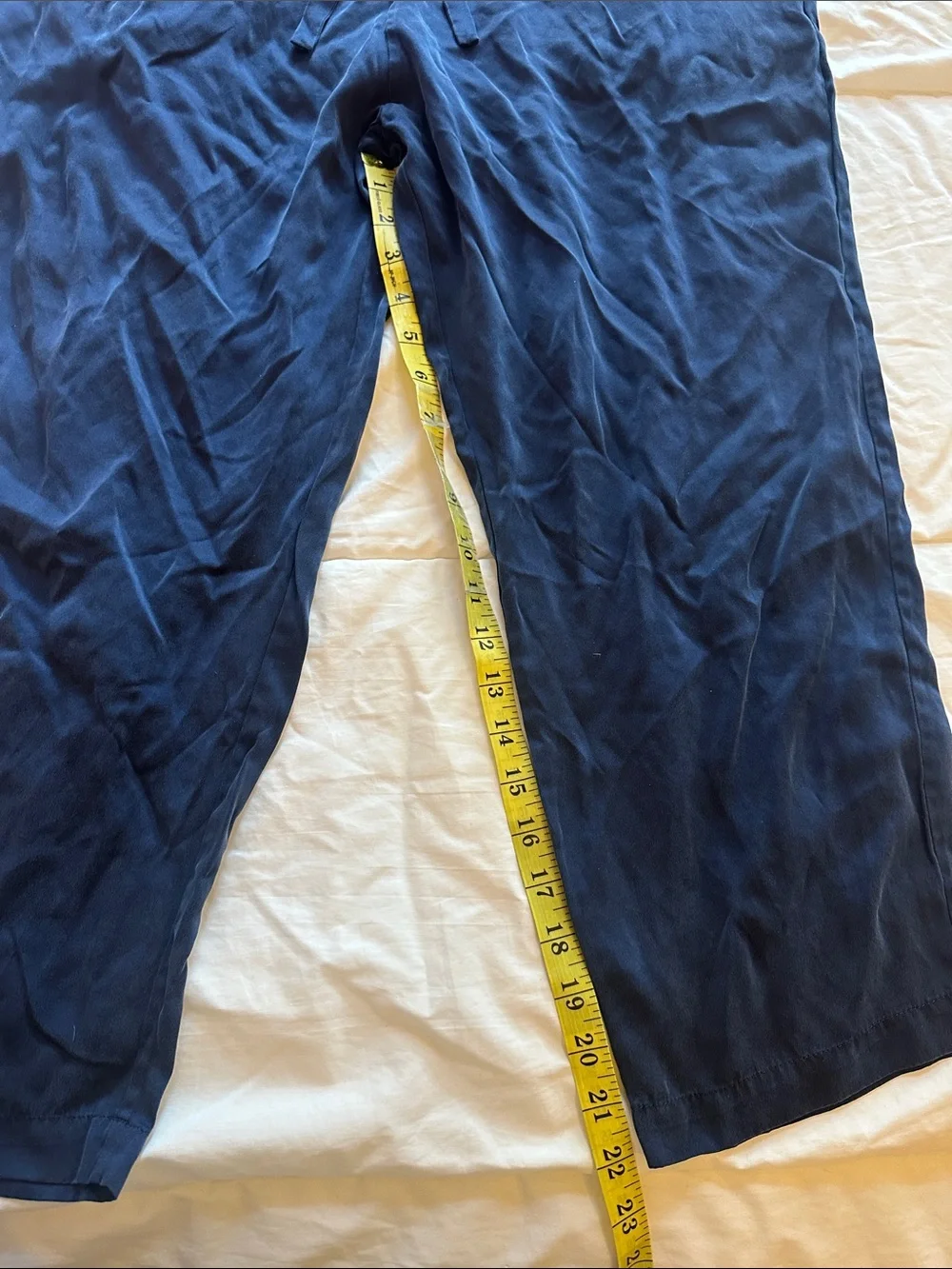 Lahgo Lunya Navy Blue Men's Henley Top  Silk Pajamas Set